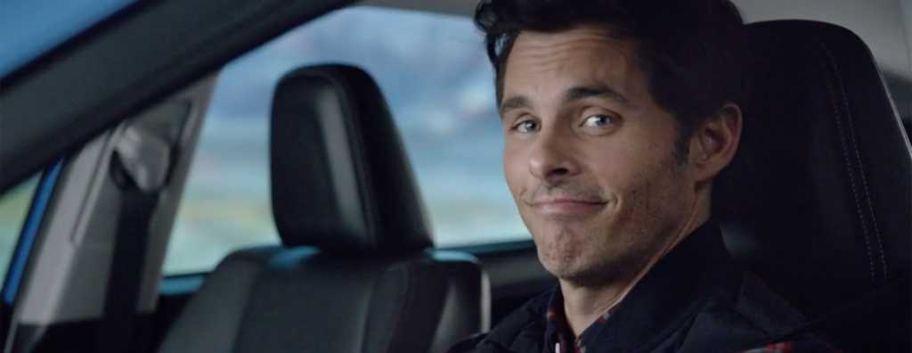 James Marsden for Toyota powered by Cloneless